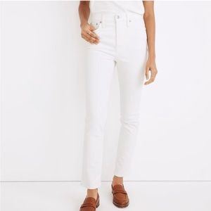 NWOT Madewell Perfect Vintage Jeans Tile White ND501 size 26 ⭐️